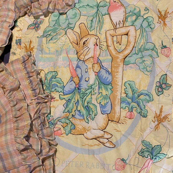 Bedding Vintage Peter Rabbit Crib Set Poshmark